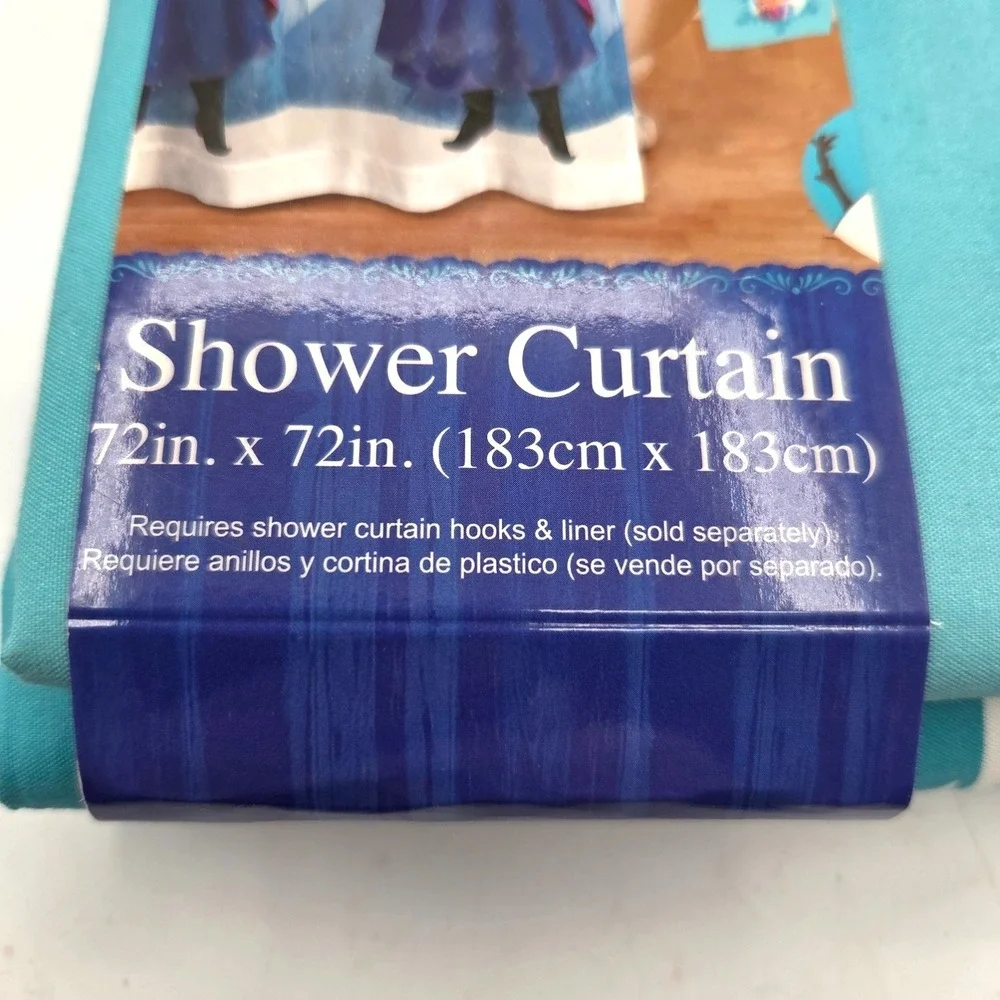 Disney Frozen Elsa Anna Bathroom Fabric Shower Curtain 72